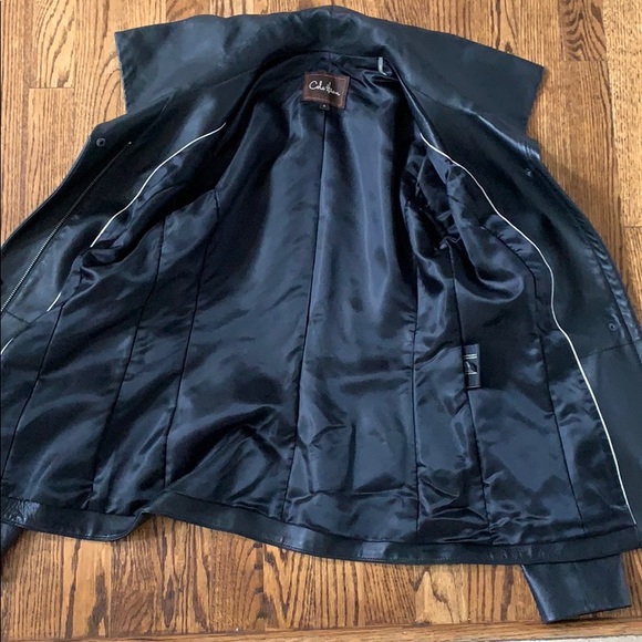 Cole Haan leather jacket - Picture 2 of 2